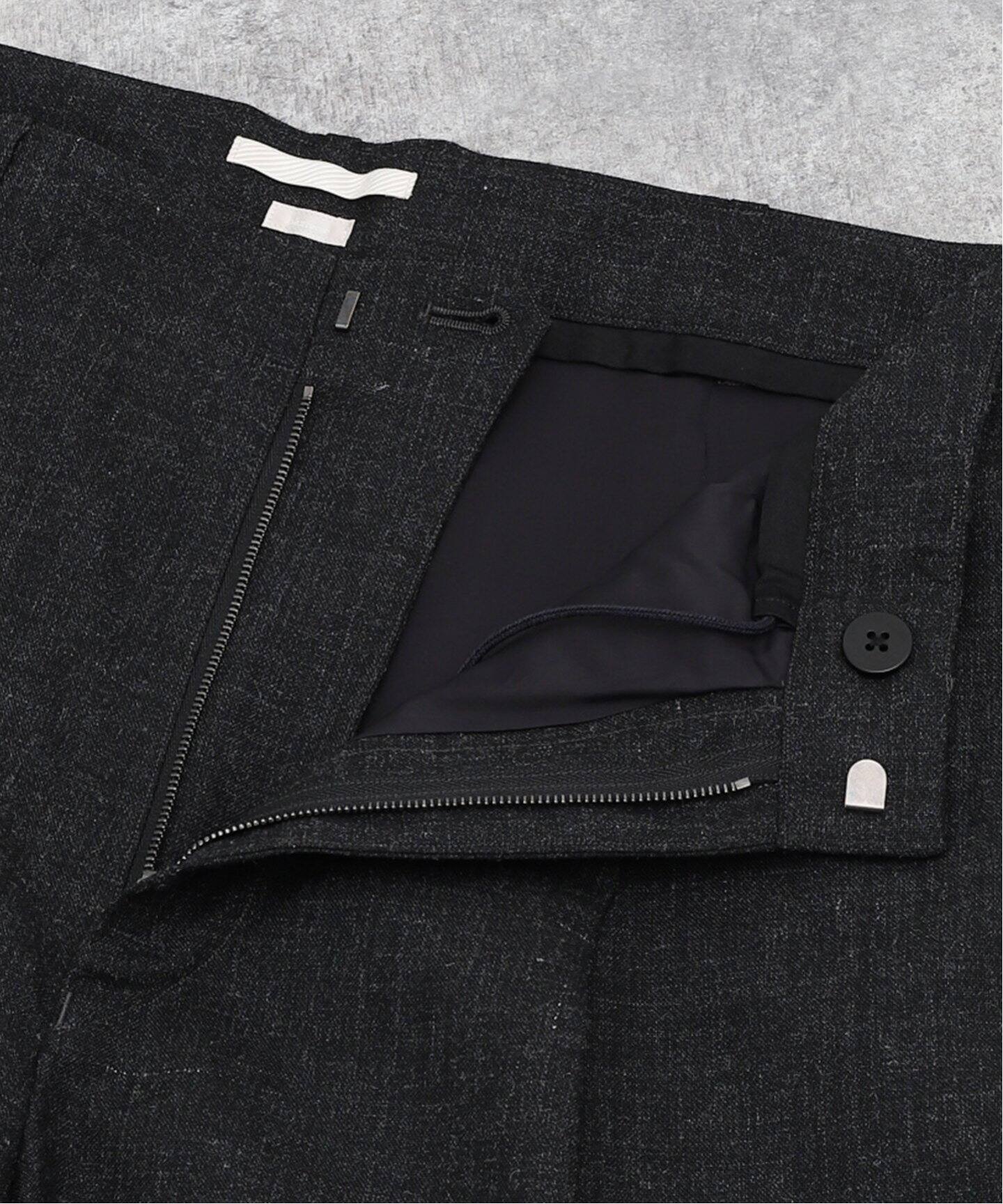 blurhms / ブラームス】Wool Ramie Super Wide Slacks（スラックス 