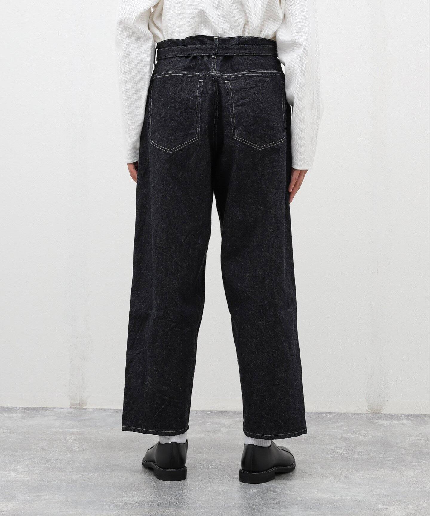 blurhms / ブラームス】12.9oz Selvage Denim GI-belt パンツ（デニム 