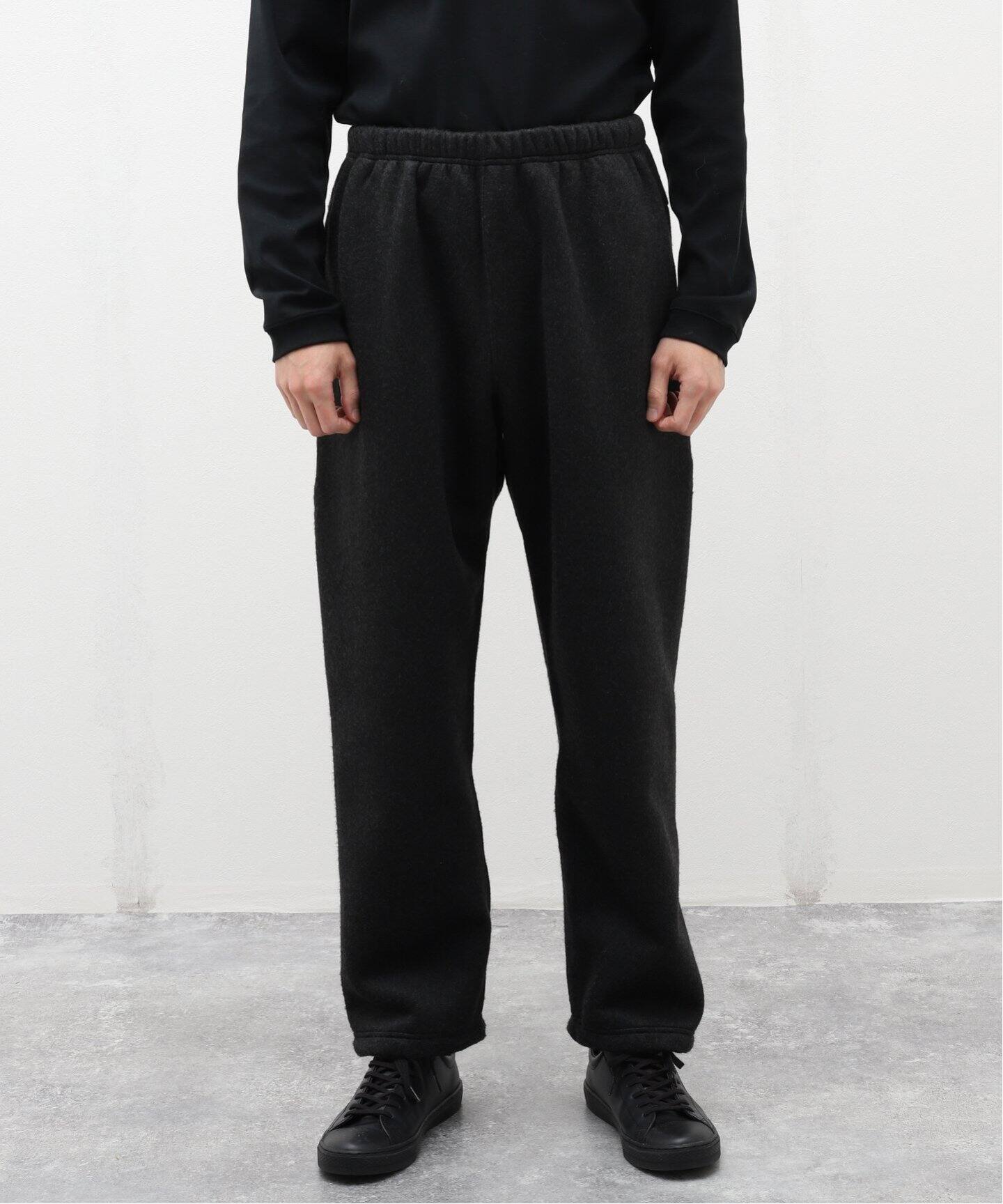 blurhms / ブラームス】Pe/Silk Fleece Pants（スウェットパンツ 