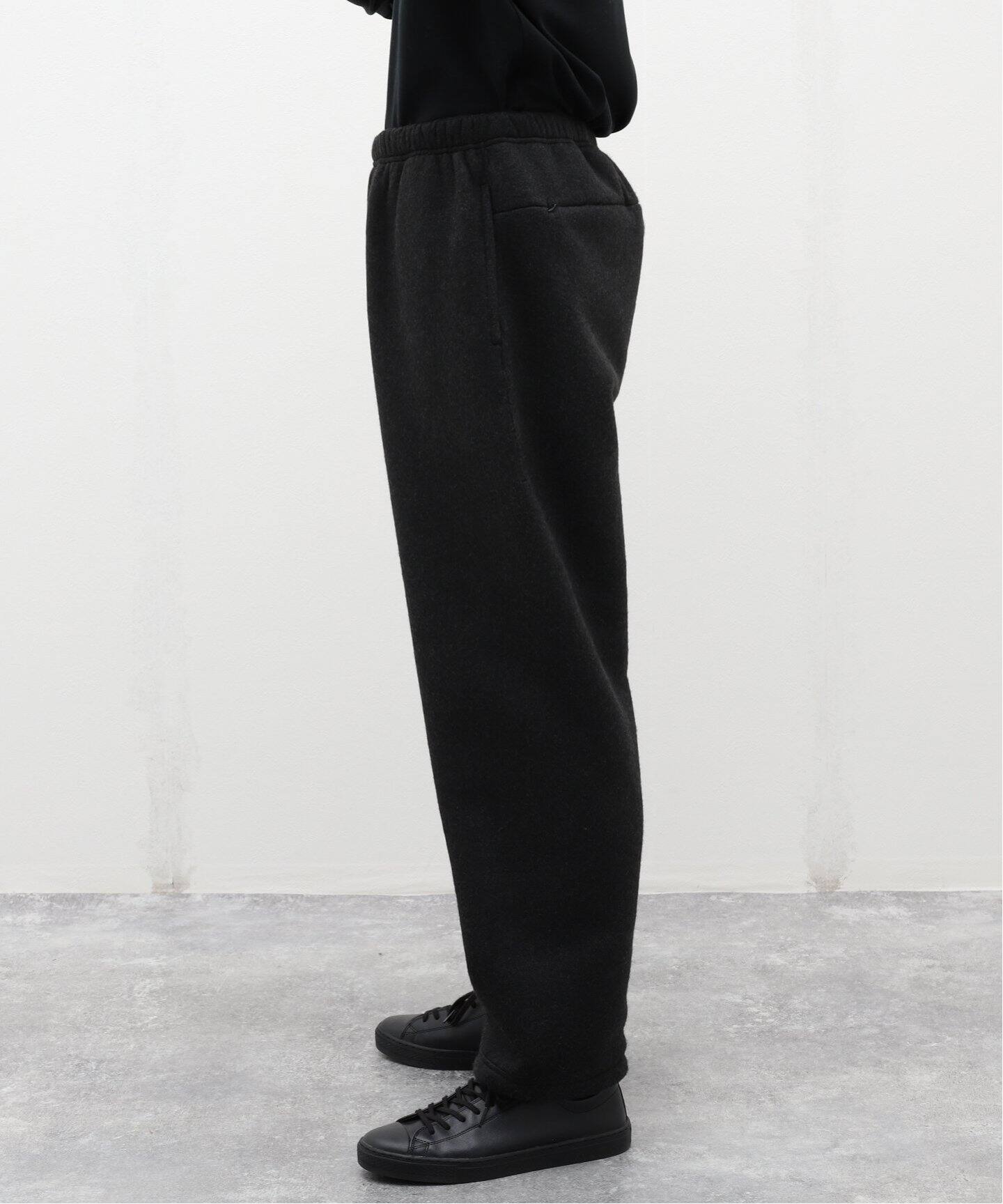 blurhms / ブラームス】Pe/Silk Fleece Pants（スウェットパンツ 