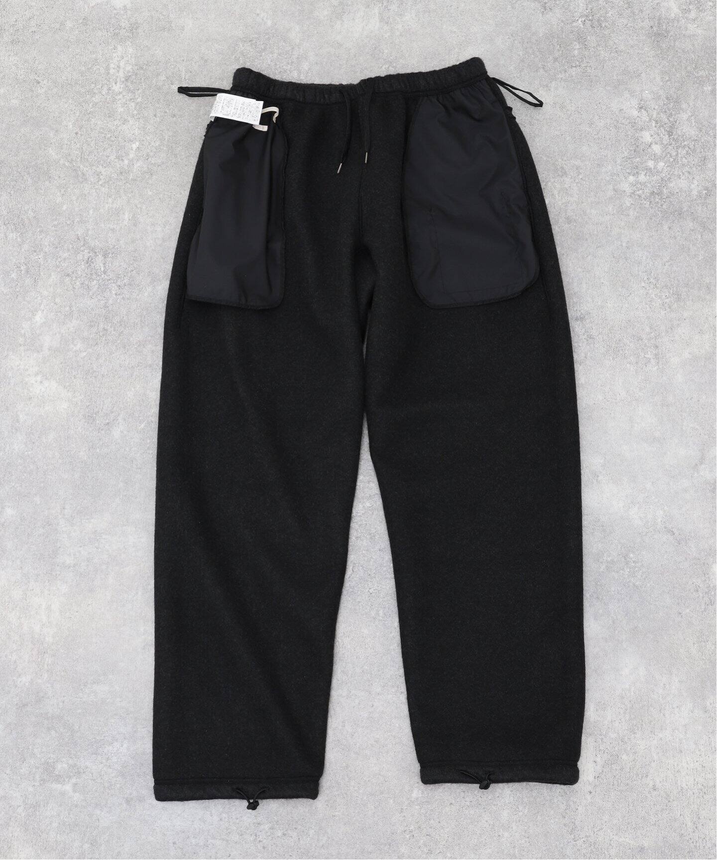 blurhms / ブラームス】Pe/Silk Fleece Pants（スウェットパンツ 