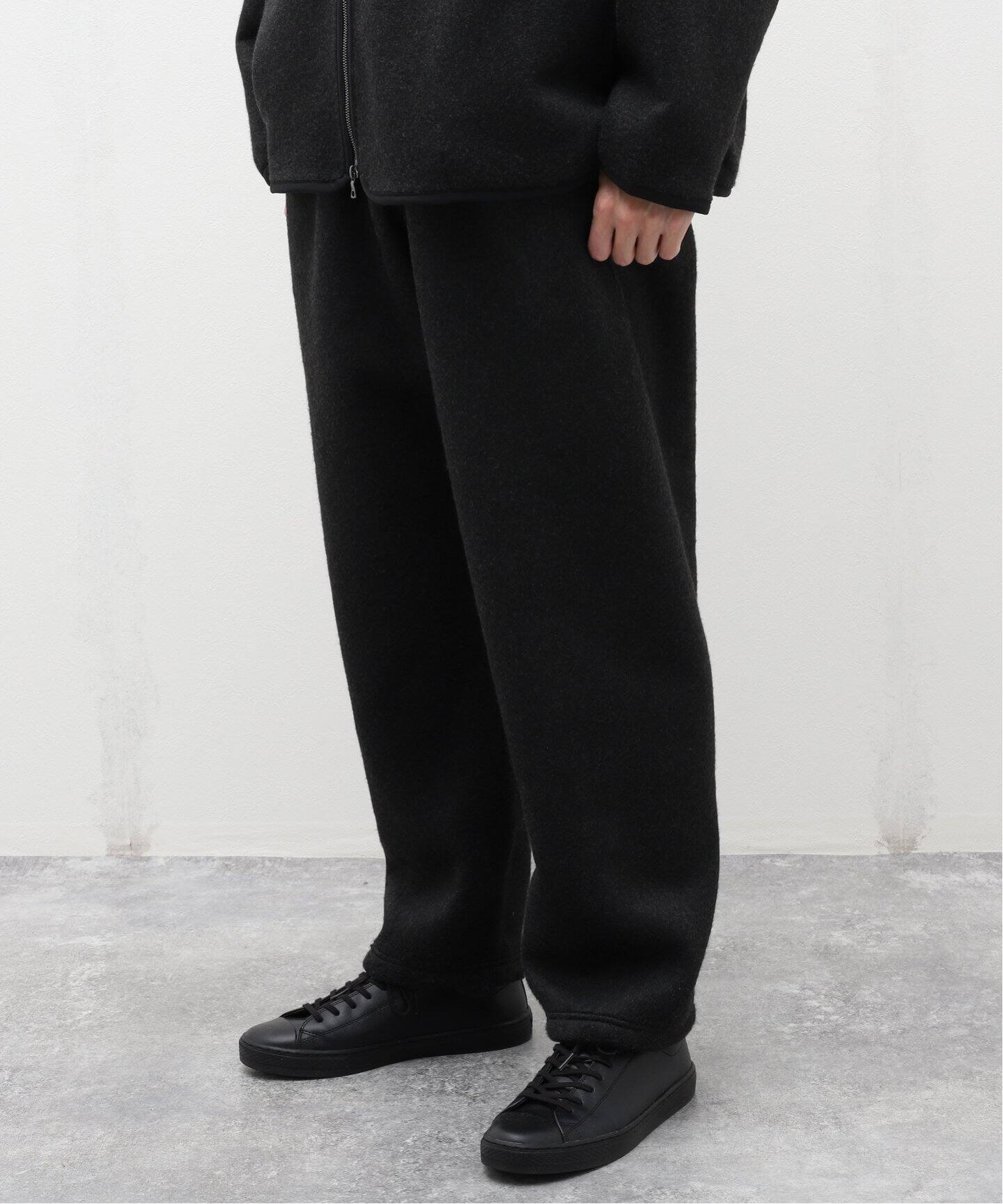 blurhms / ブラームス】Pe/Silk Fleece Pants（スウェットパンツ 