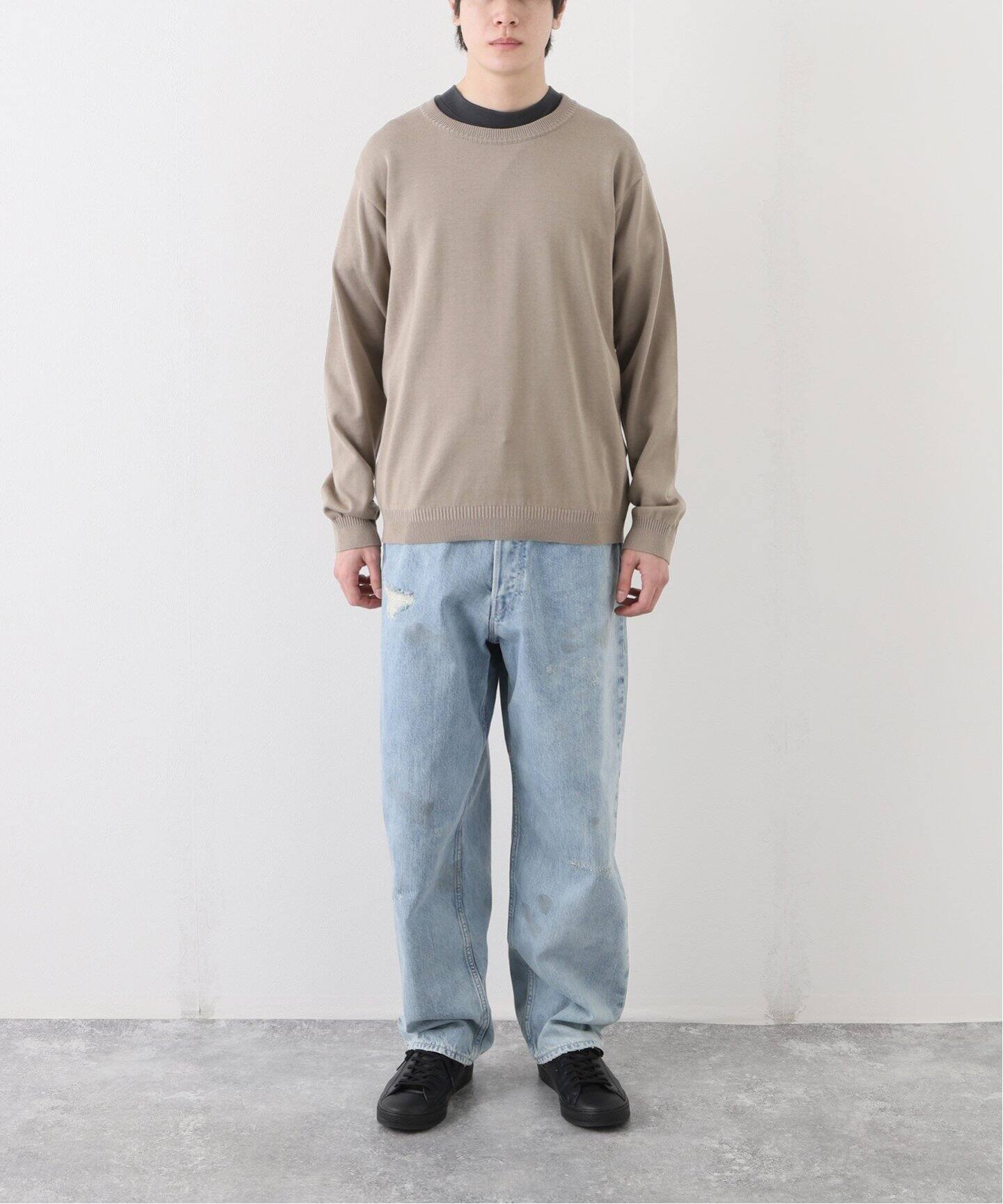 MARKAWARE / マーカウェア】COCOON FIT JEANS DAMAGED（デニムパンツ 