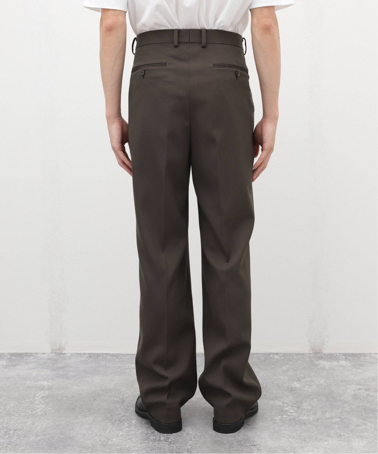 AURALEE / オーラリー】LIGHT WOOL MAX GABARDINE 2タック パンツ 
