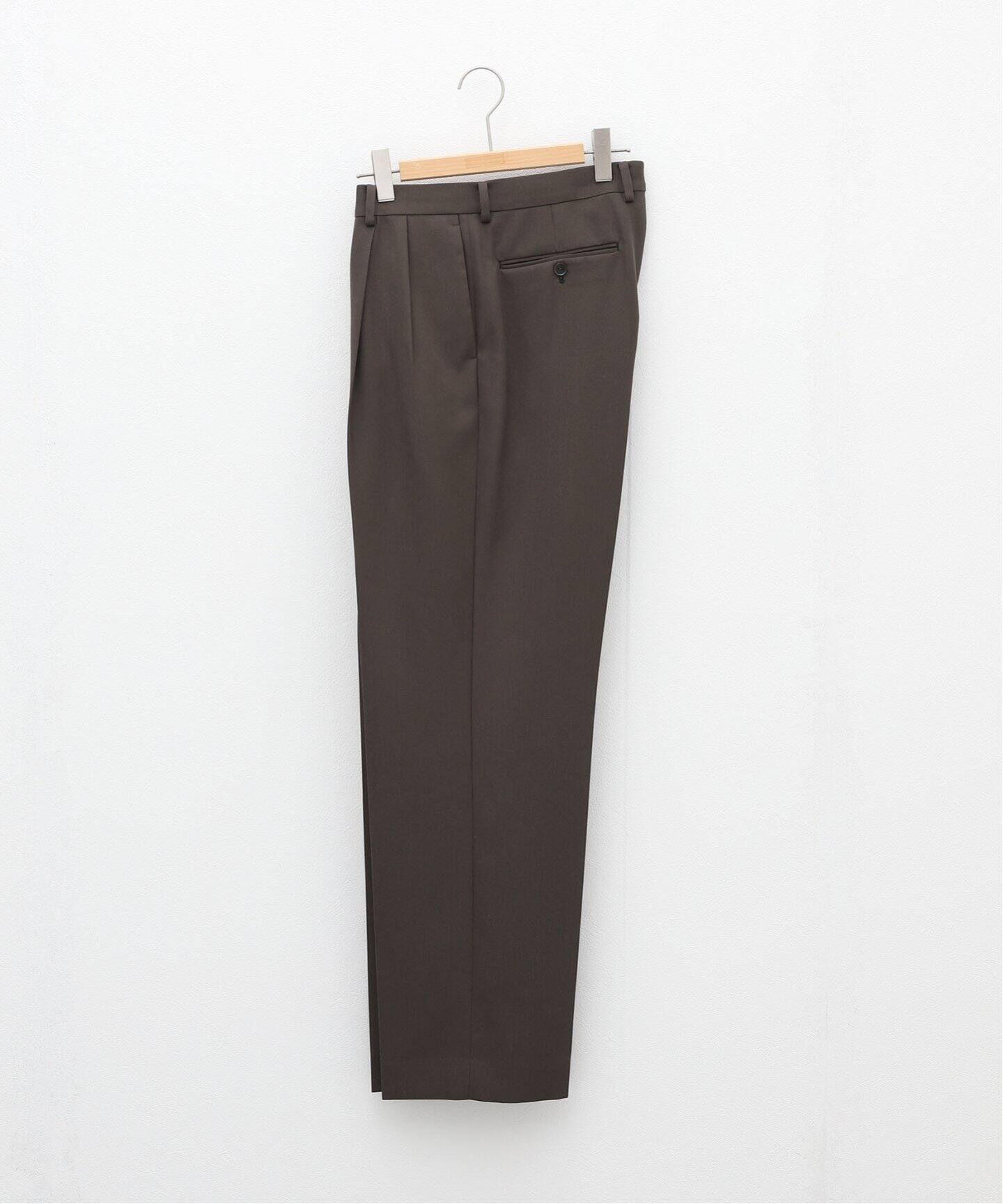 AURALEE / オーラリー】LIGHT WOOL MAX GABARDINE 2タック パンツ 