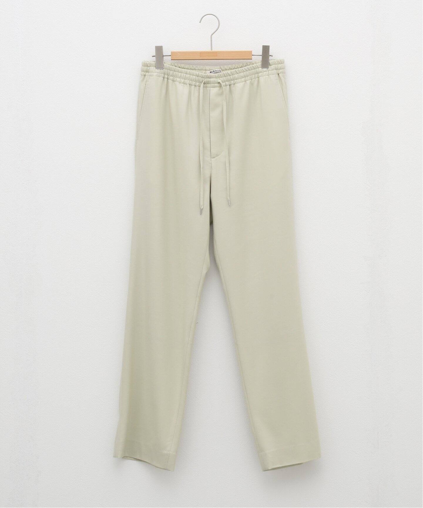 AURALEE / オーラリー】SUPER LIGHT WOOL EASY SLACKS 