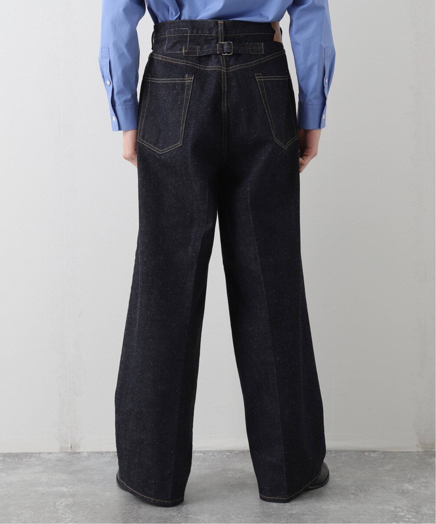MARKAWARE / マーカウェア】 KIMONO DENIM PLEATED WIDE DENIM（デニム 