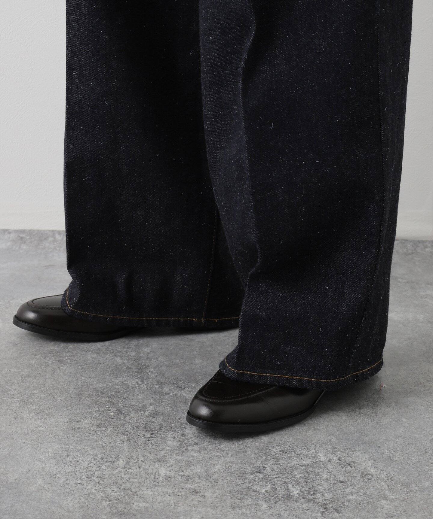 MARKAWARE / マーカウェア】 KIMONO DENIM PLEATED WIDE DENIM（デニム 