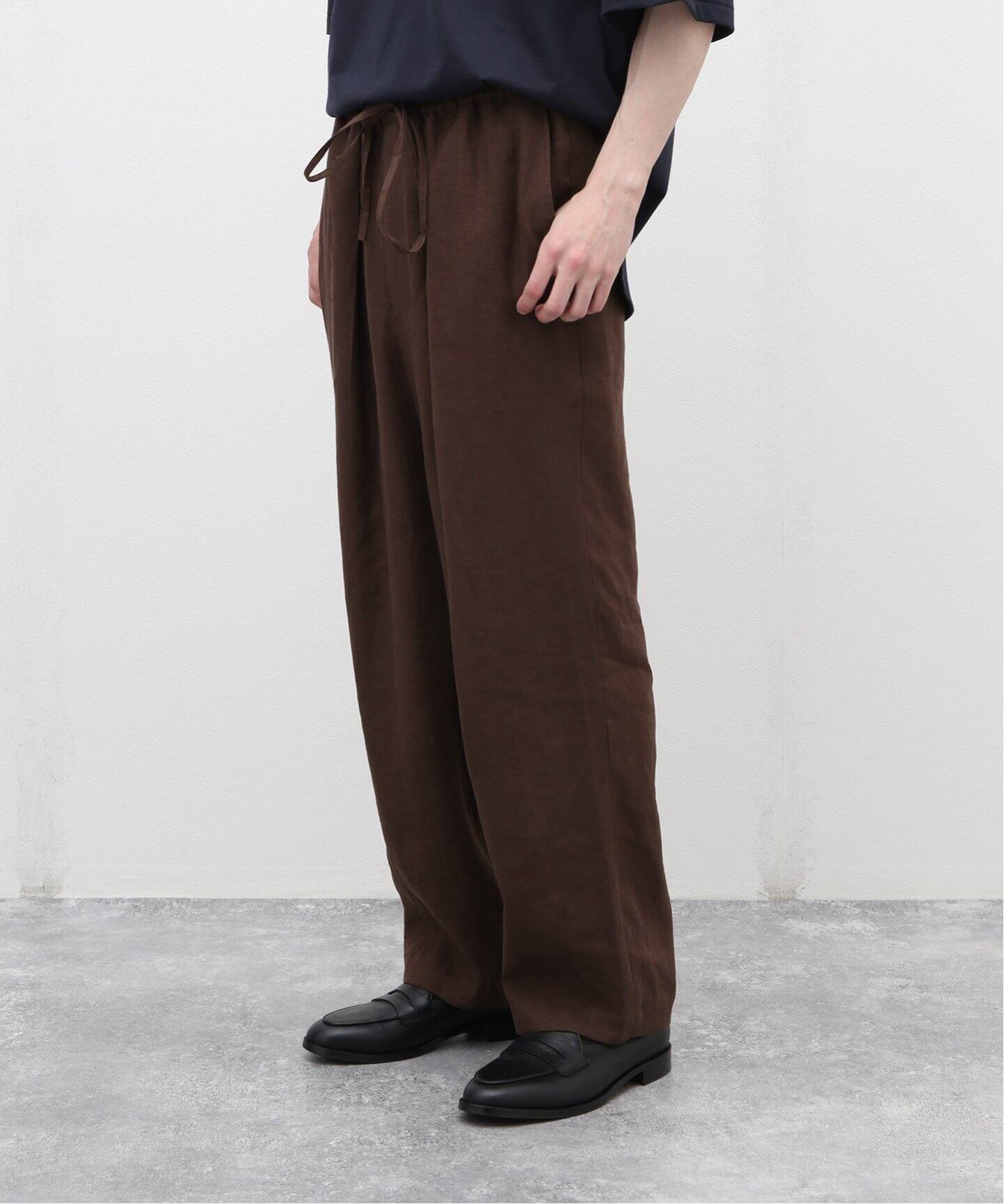 MARKAWARE / マーカウェア】CLASSIC FIT EASY PANTS HEMP（スラックス 