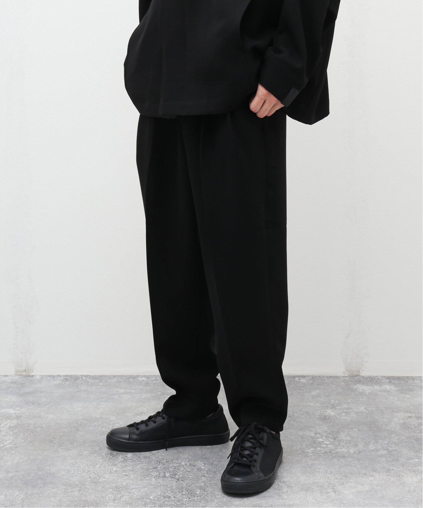 N.HOOLYWOOD / N.ハリウッド】ワイド テーパード イージー スラックス  