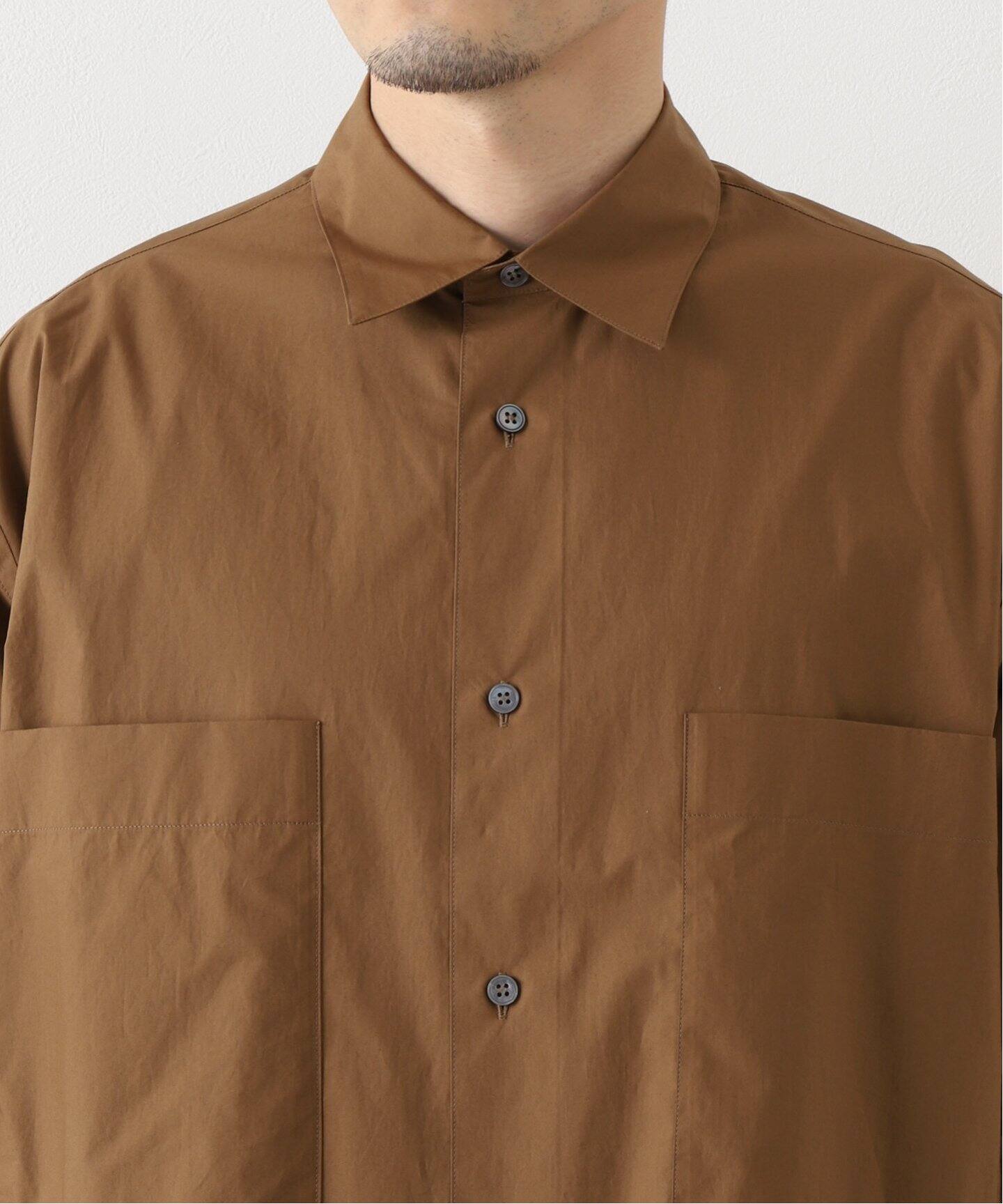 STUDIO NICHOLSON / スタジオ ニコルソン】EURUS BOXY S/S SHIRT 