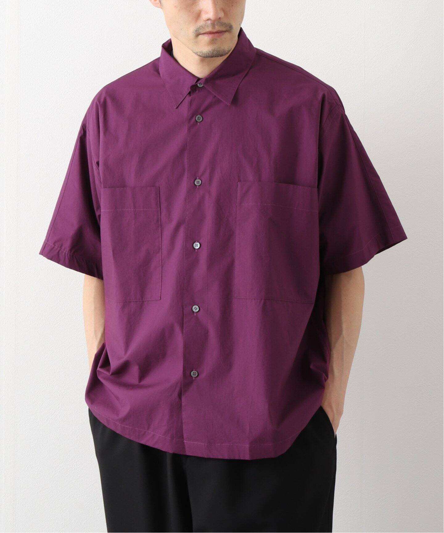 STUDIO NICHOLSON / スタジオ ニコルソン】EURUS BOXY S/S SHIRT 
