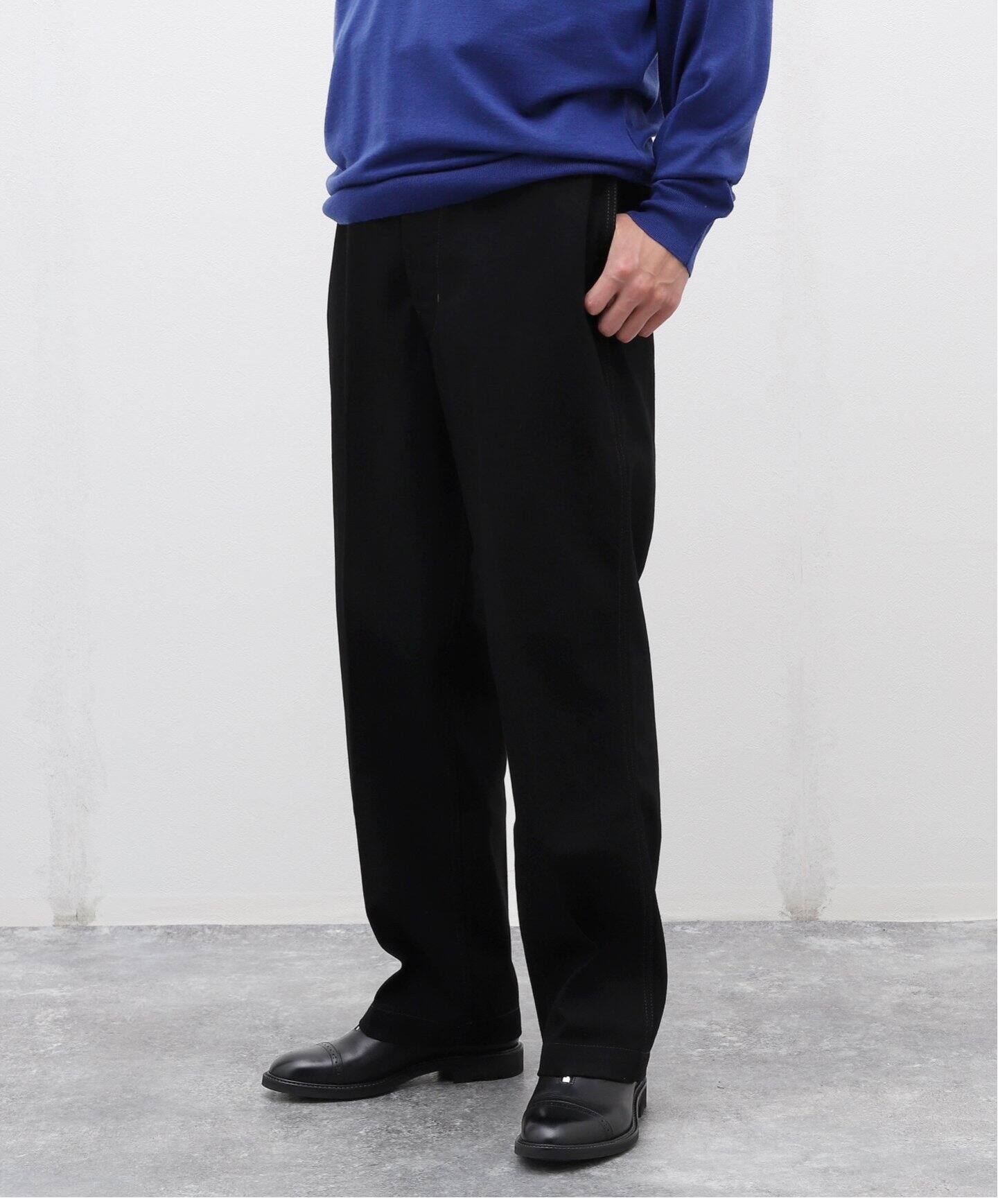 LEMAIRE / ルメール】MAXI CHINO BLACK（チノパンツ）｜EDIFICE 