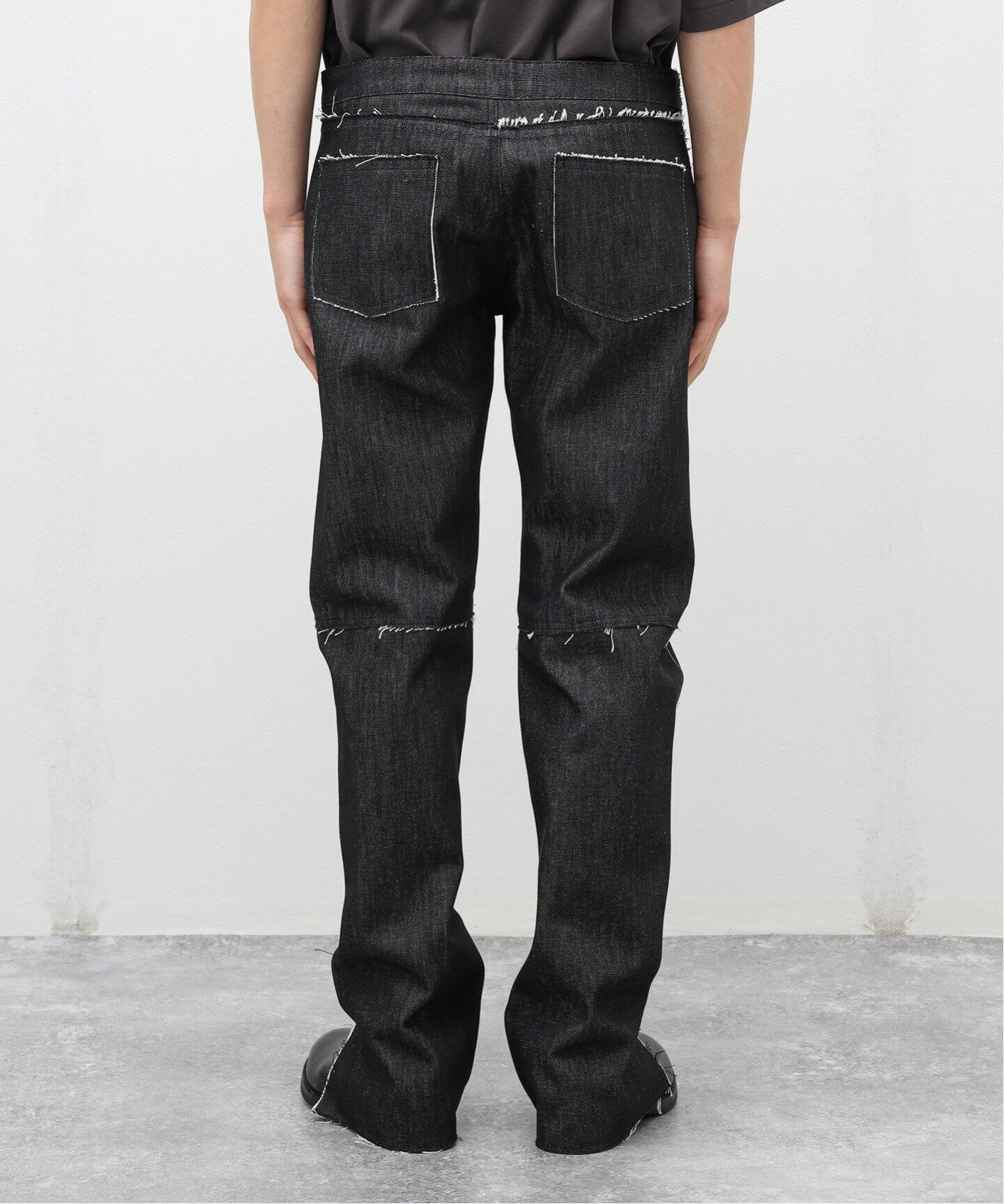 GABRIELA COLL GARMENTS】DENIM SLIT TROUSERS（スラックス）｜EDIFICE
