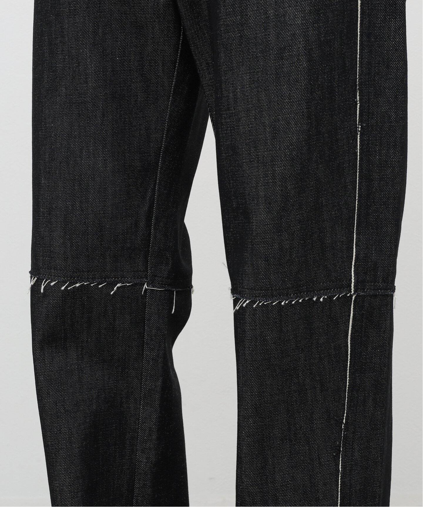 GABRIELA COLL GARMENTS】DENIM SLIT TROUSERS（スラックス）｜EDIFICE