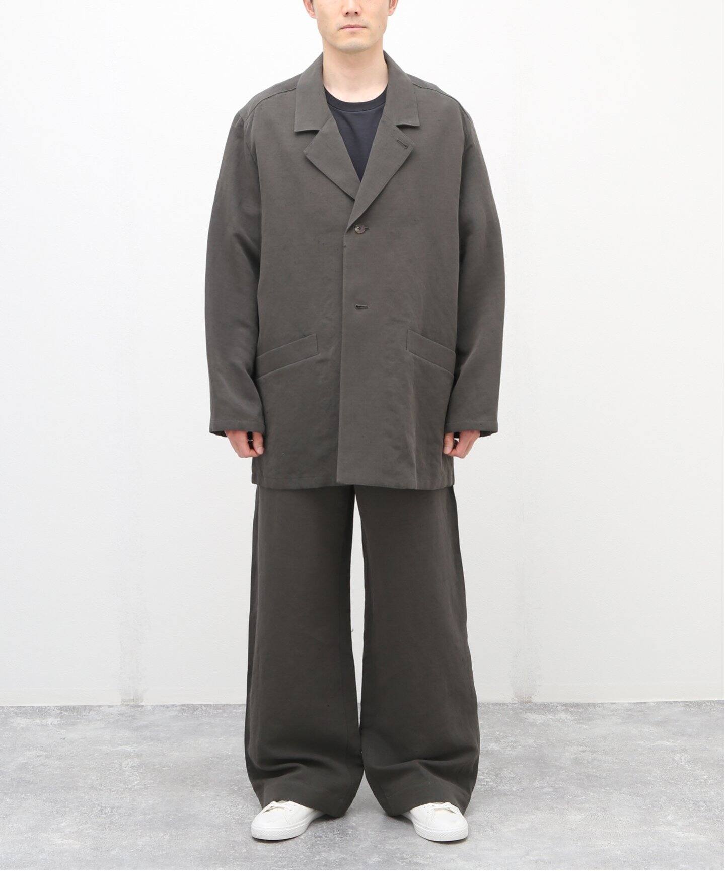 seya. / セヤ】BOSFOR EASY PANTS LINEN（スラックス）｜EDIFICE 