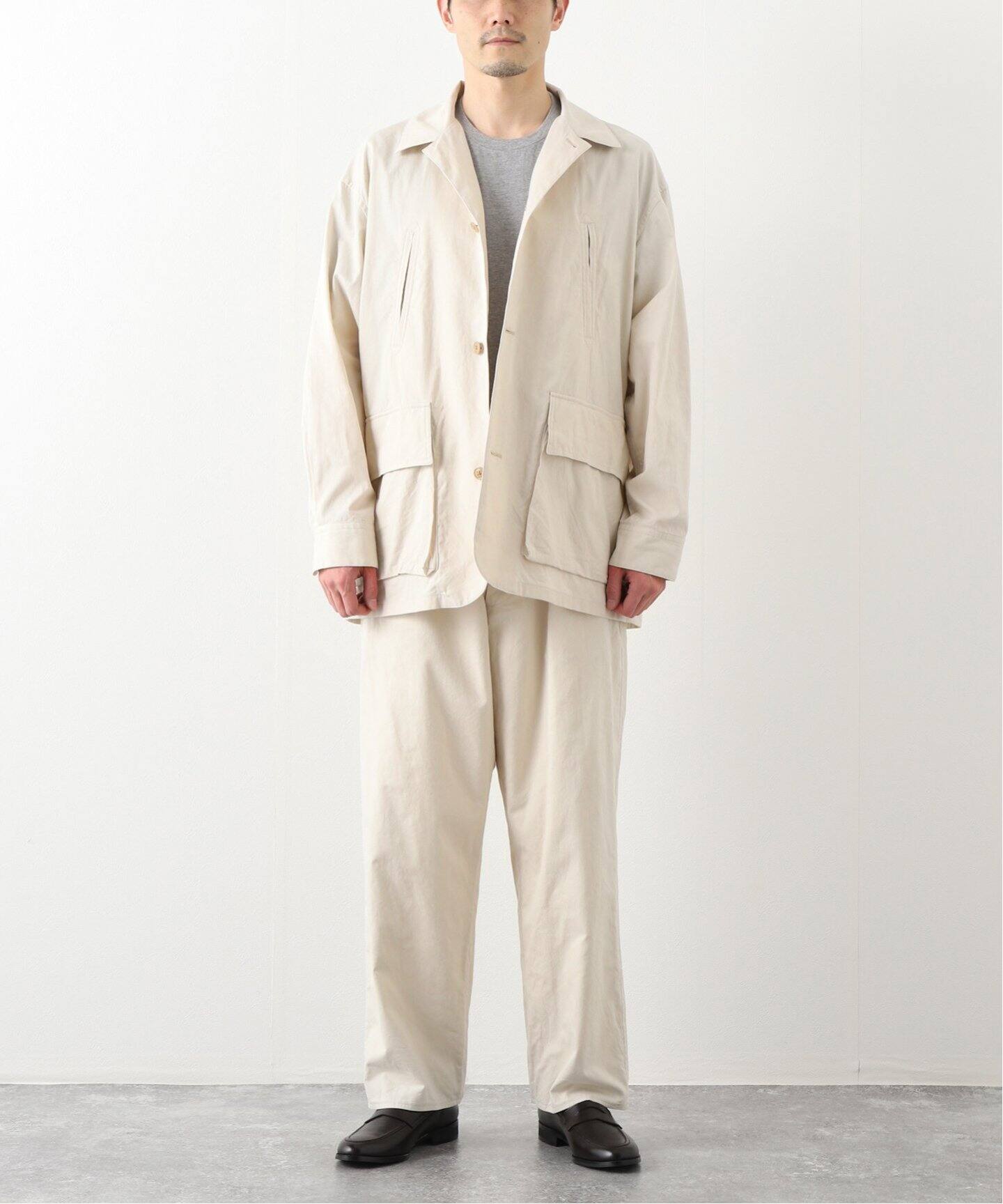 blurhms / ブラームス】Selvage Twill Button Tuck EasyPT（その他 