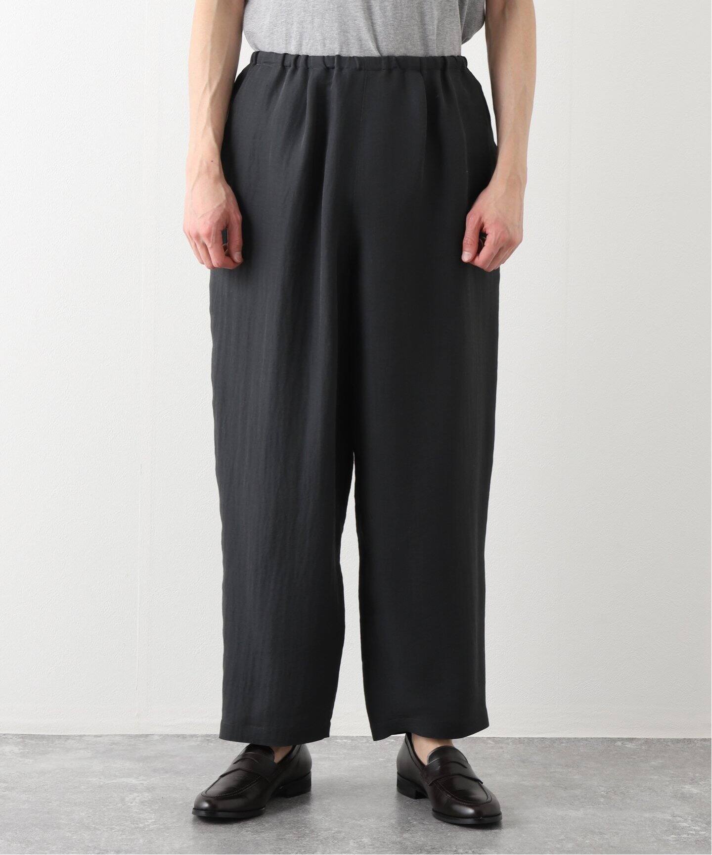 blurhms / ブラームス】Silk Nylon Tuck Easy Wide Pants（その他 