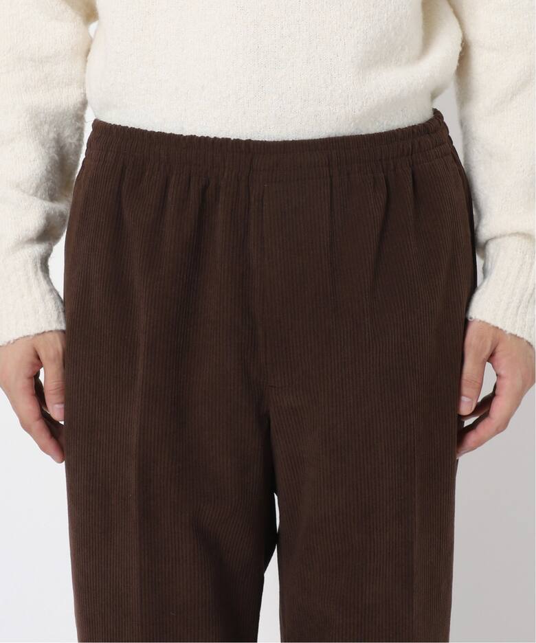 homme ブラウン セットアップ ブラック plisse