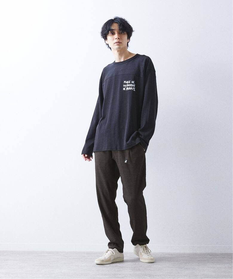 GRAMICCI】 417別注LANATEC グレンチェックストレッチパンツ 