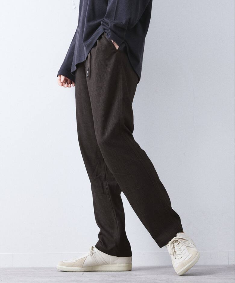 GRAMICCI】 417別注LANATEC グレンチェックストレッチパンツ 
