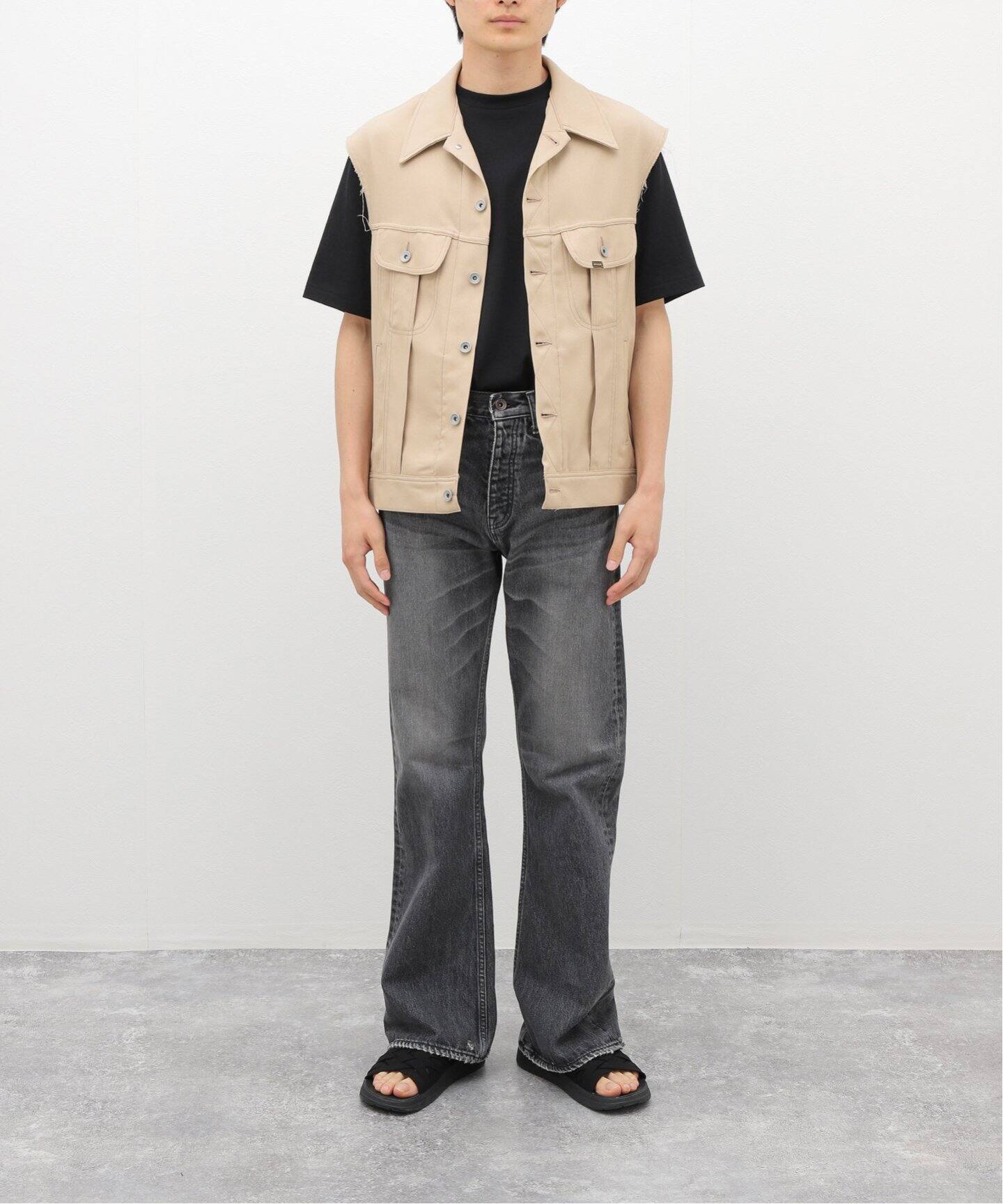 DAIRIKU / ダイリク】Flare Denim pants D-8（デニムパンツ・ジーンズ 