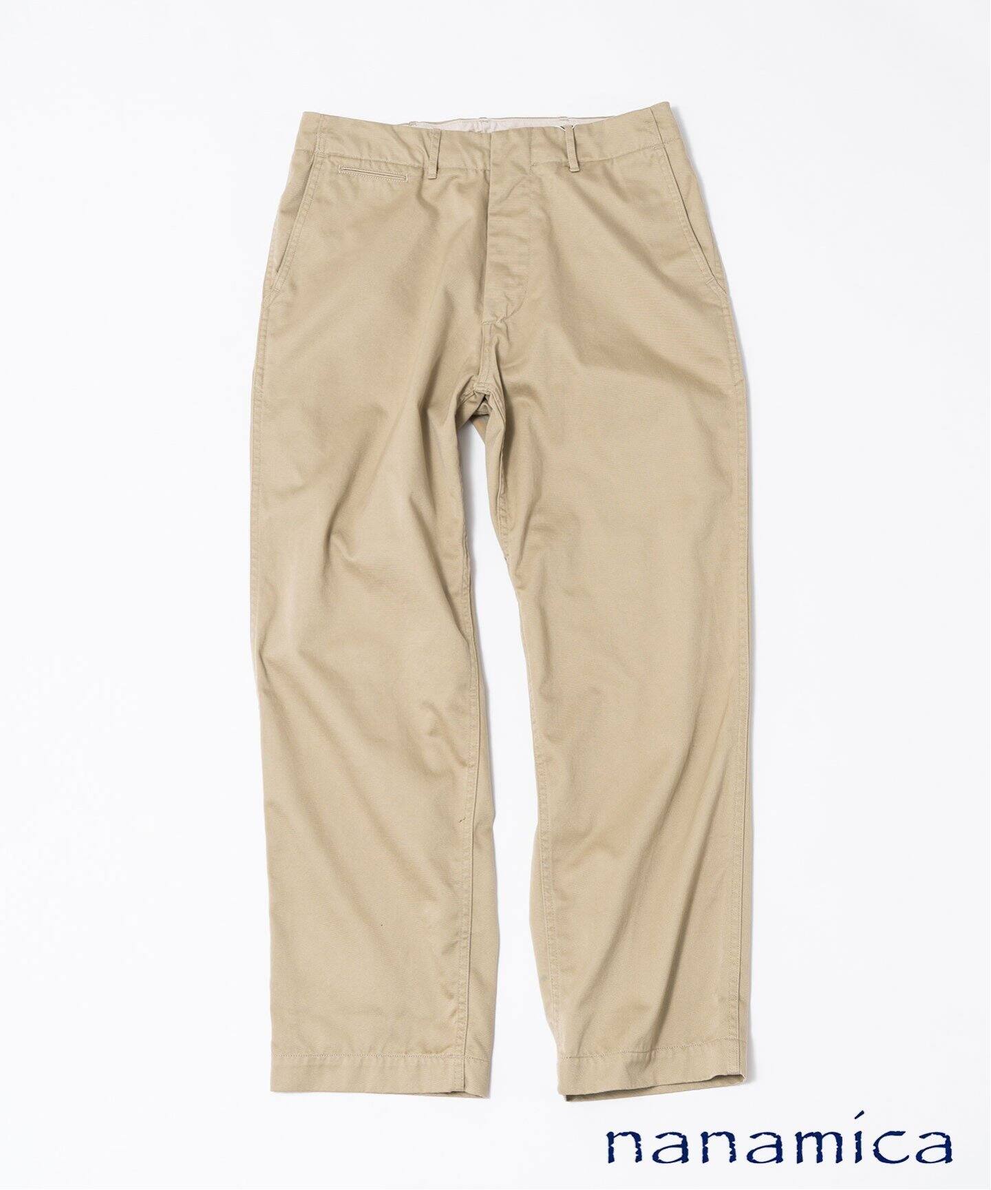nanamica / ナナミカ】 Wide Chino Pants SUCS301（チノパンツ）｜417 