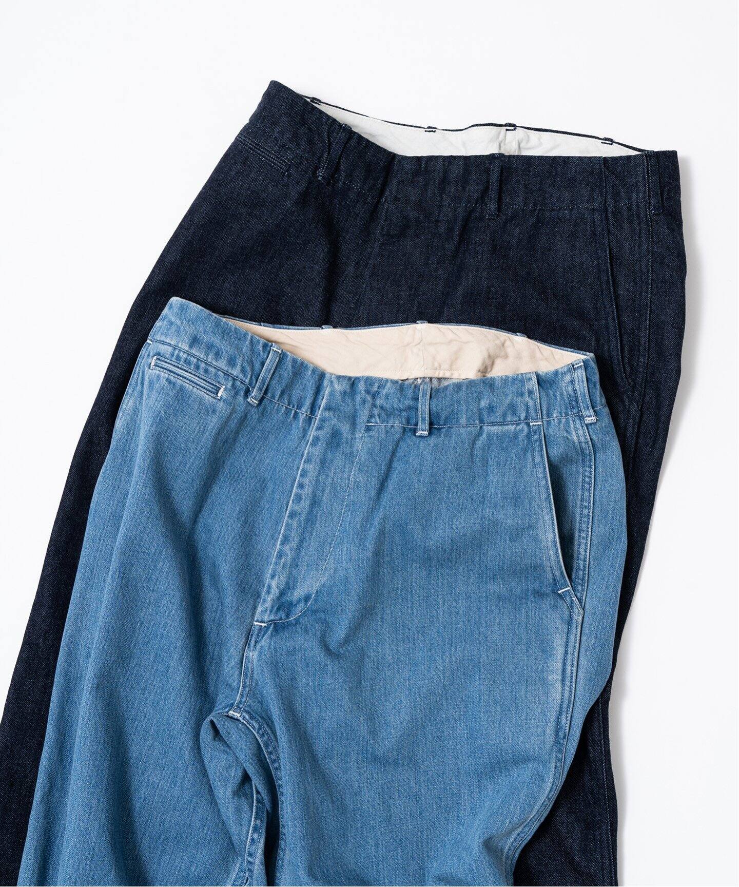 nanamica / ナナミカ】 Wide Denim Pants SUCS306（デニムパンツ 