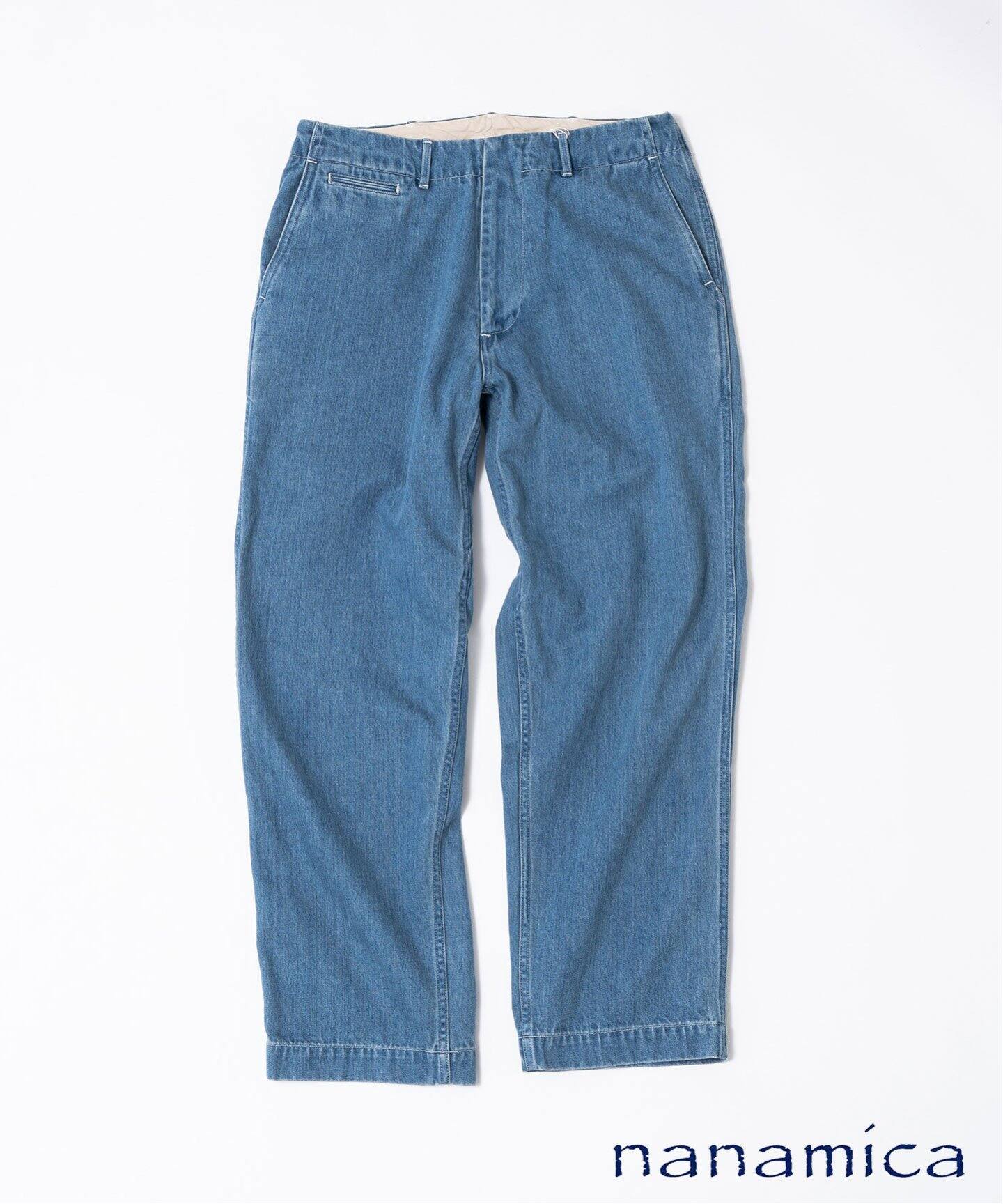 nanamica / ナナミカ】 Wide Denim Pants SUCS306（デニムパンツ 