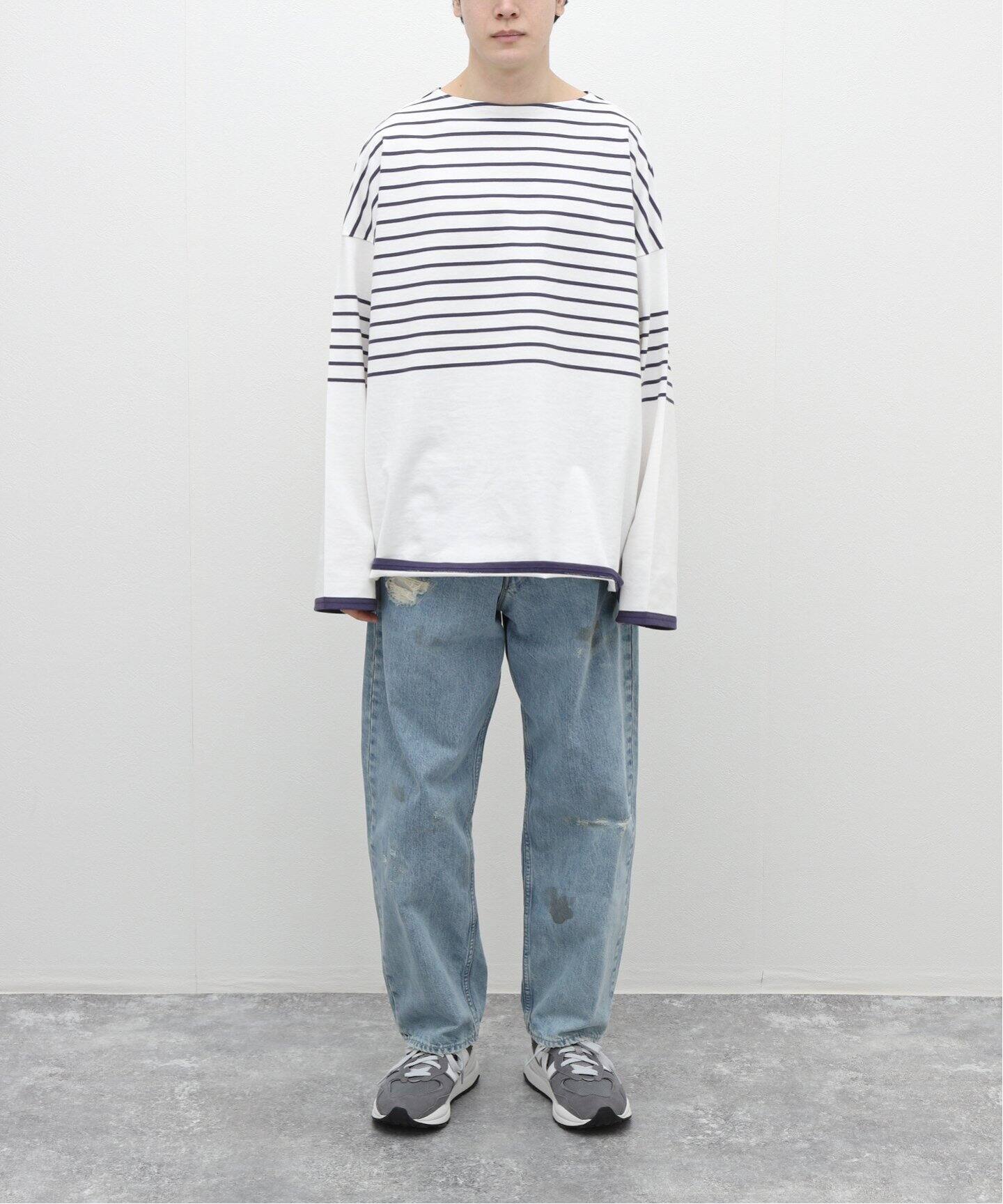 MARKA / マーカ】COCOON FIT JEANS DAMAGED（デニムパンツ・ジーンズ 