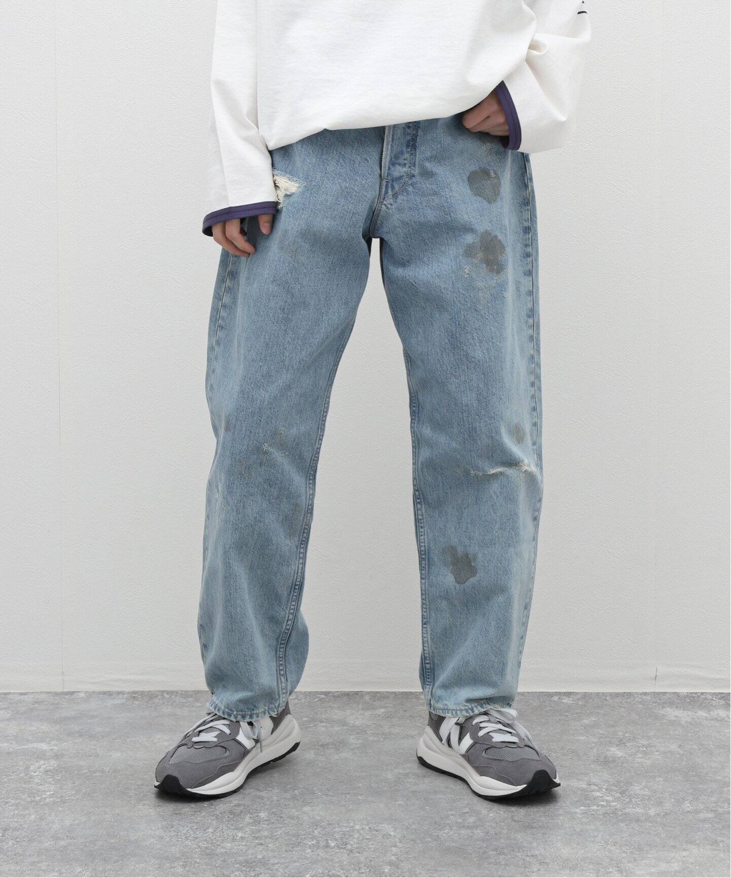 MARKA / マーカ】COCOON FIT JEANS DAMAGED（デニムパンツ・ジーンズ 