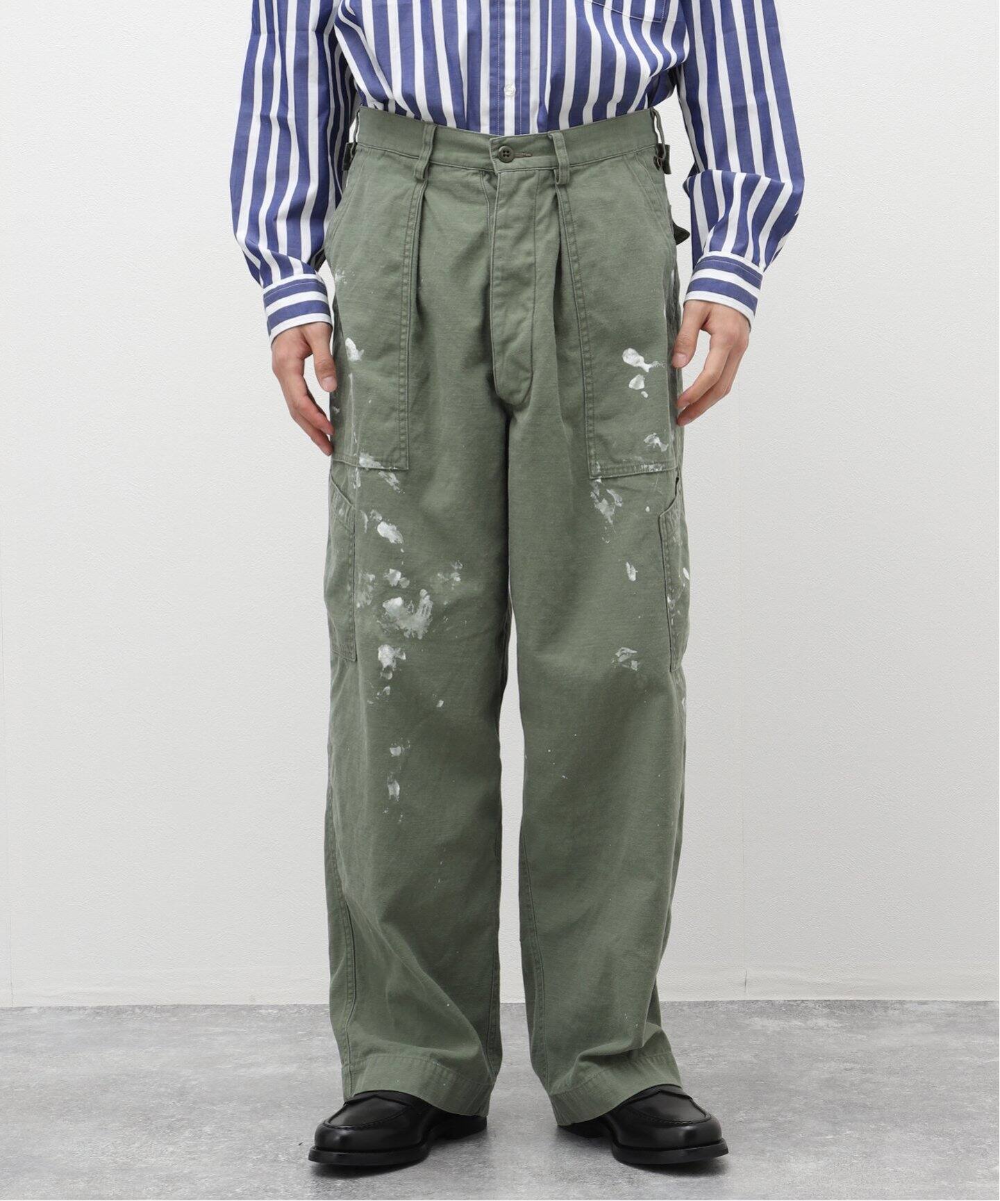 MARKA / マーカ】 BAKER PANTS PAINTED M23A-08 PT11C（スラックス 