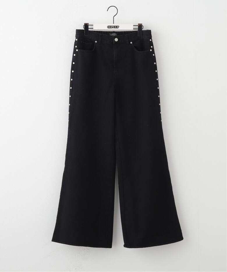 AFB / エーエフビー】STUDDED BAGGY PANTS（デニムパンツ・ジーンズ 