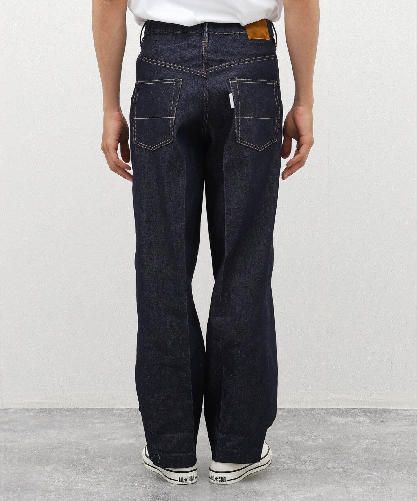 NEONSIGN / ネオンサイン】WIDE DENIM SLACKS RIGID（デニムパンツ 