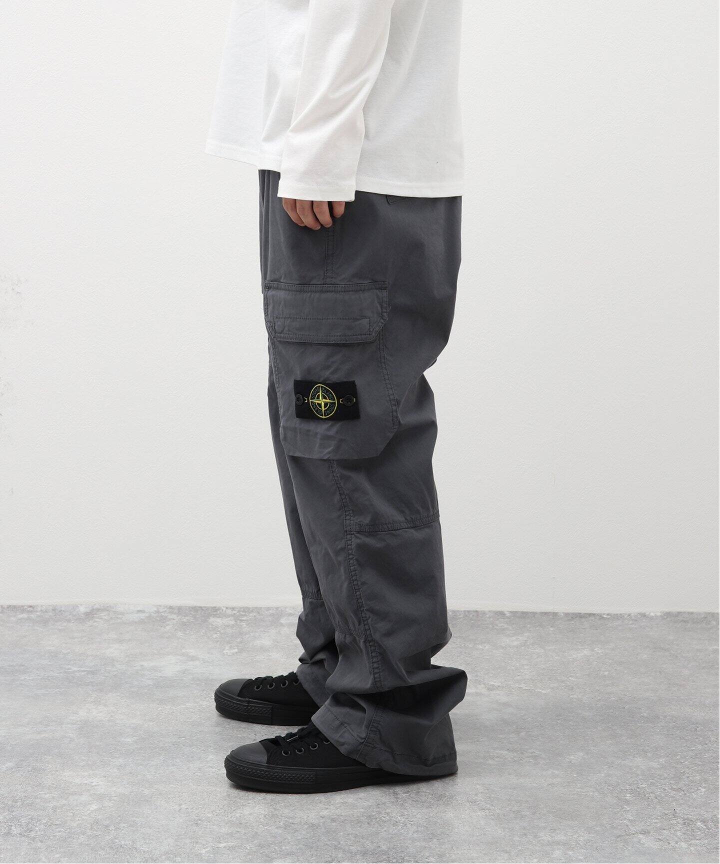 STONEISLAND / ストーンアイランド】ストレートカーゴパンツ（カーゴ  