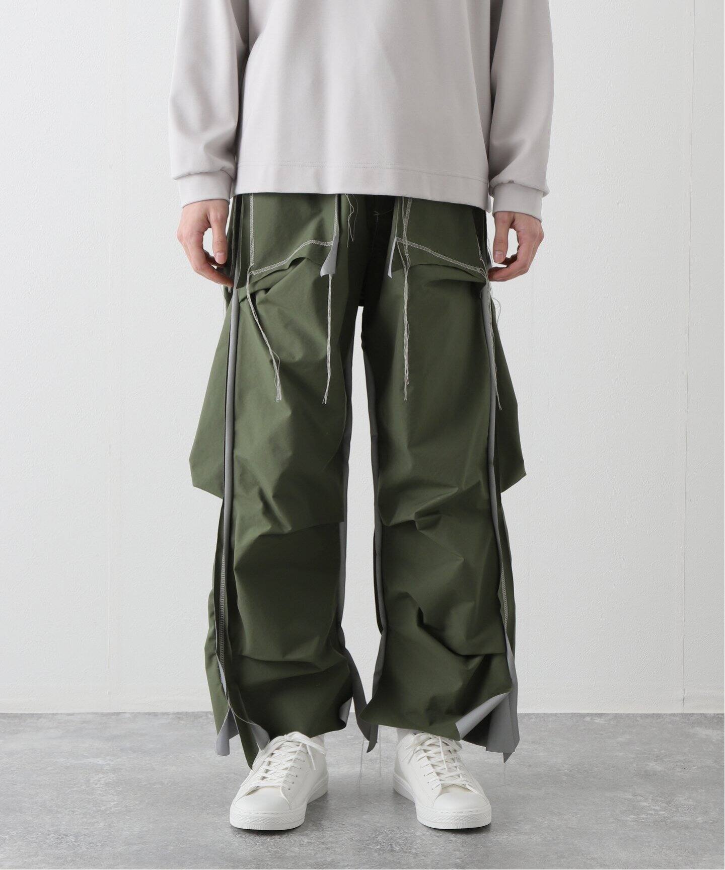 SULVAM / サルバム】CUTTING TUCK PANTS（その他パンツ）｜PULP 