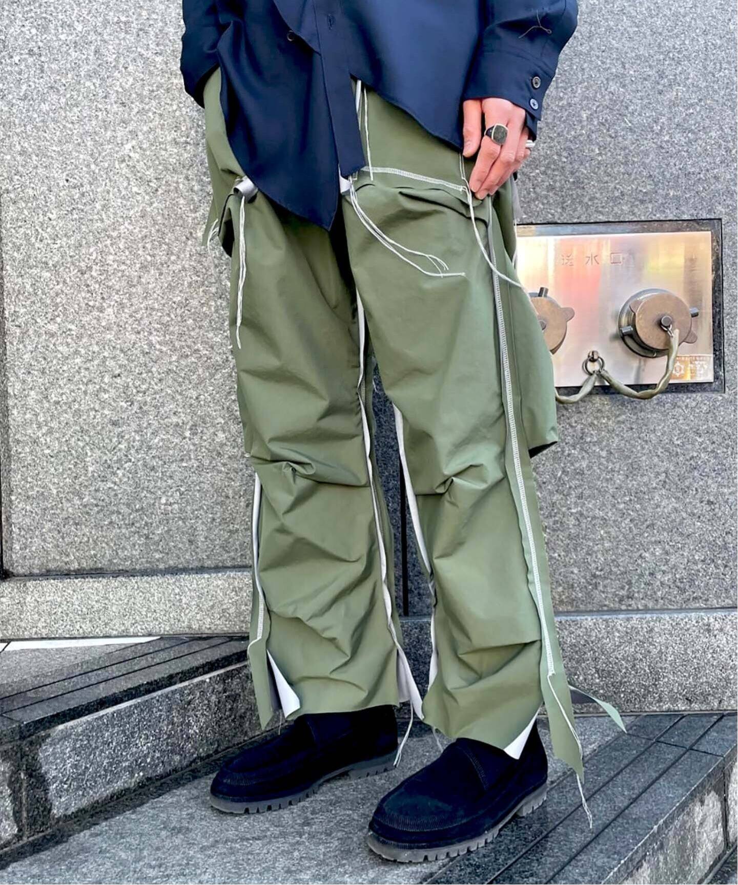 SULVAM / サルバム】CUTTING TUCK PANTS（その他パンツ）｜PULP 