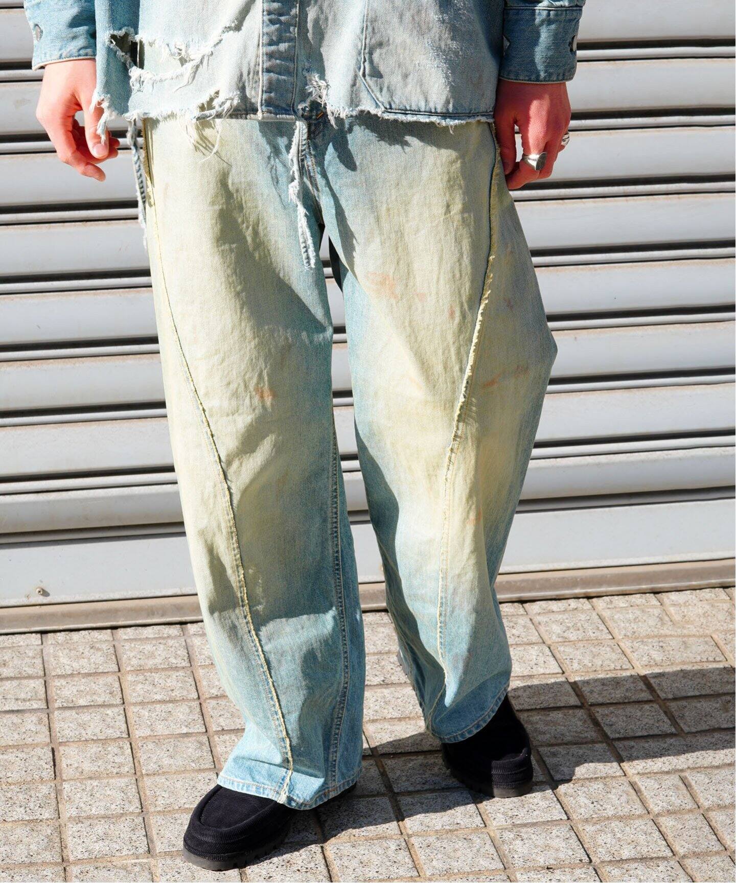 JIEDA / ジエダ】USED LOOSE FIT JEANS（デニムパンツ・ジーンズ 