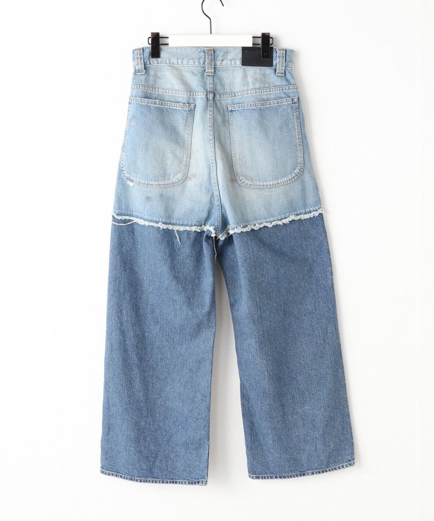 JIEDA / ジエダ】2 TONE BAGGY DENIM PANTS（デニムパンツ・ジーンズ 