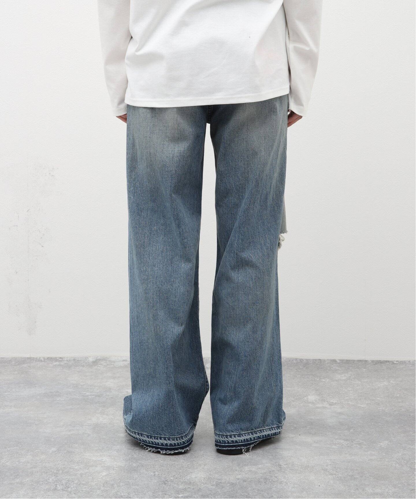 JIEDA / ジエダ】DAMAGE LOOSE FIT DENIM（デニムパンツ・ジーンズ 