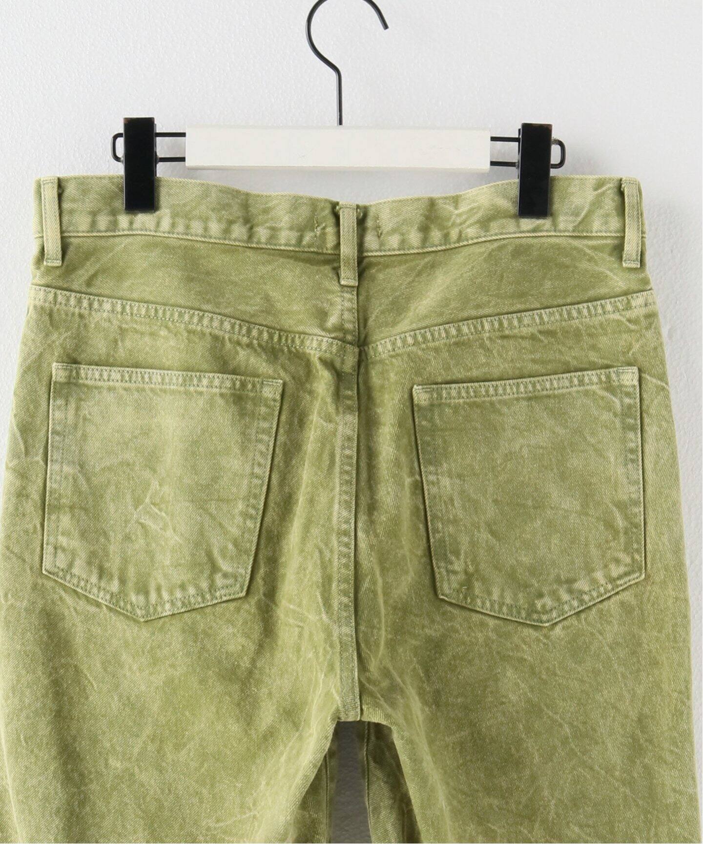 ALLEGE / アレッジ】PRODUCT DYE SEMI FLARE DENIM（デニムパンツ 