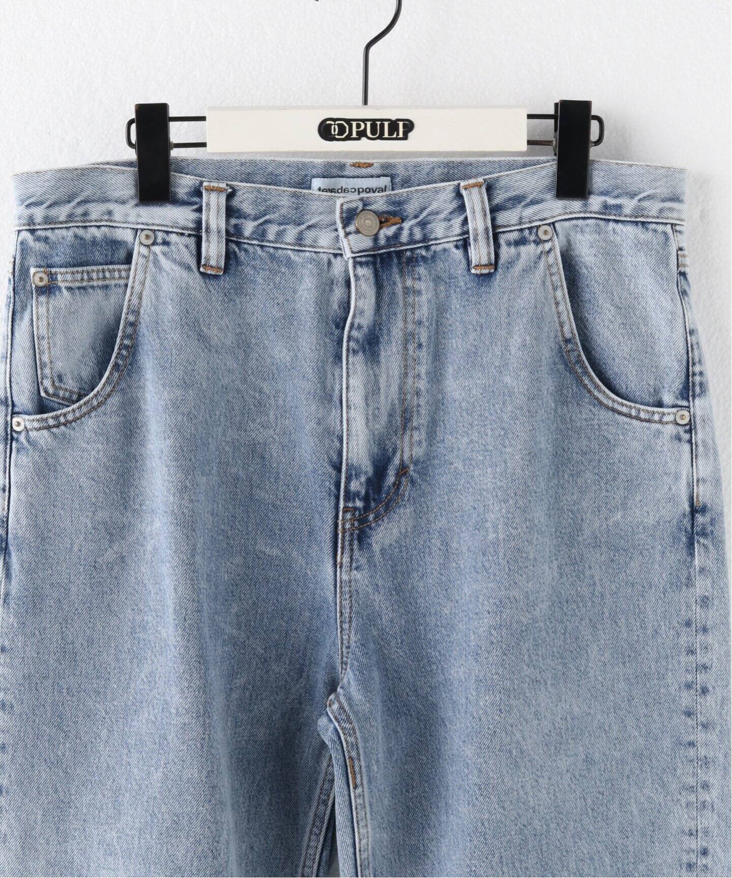 cabaretpoval STANDARD JEAN BREACHED BLUE
