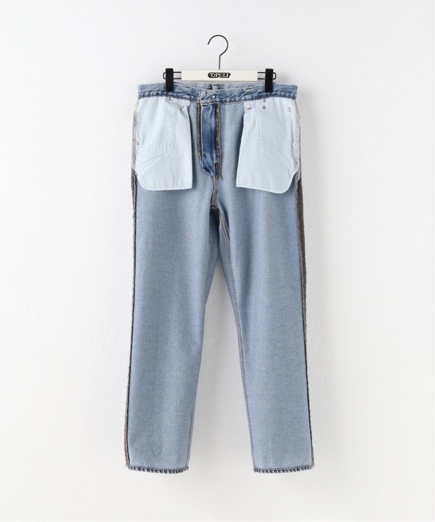 cabaret poval / キャバレーポバール】STANDARD JEAN BLEACHED（デニム 