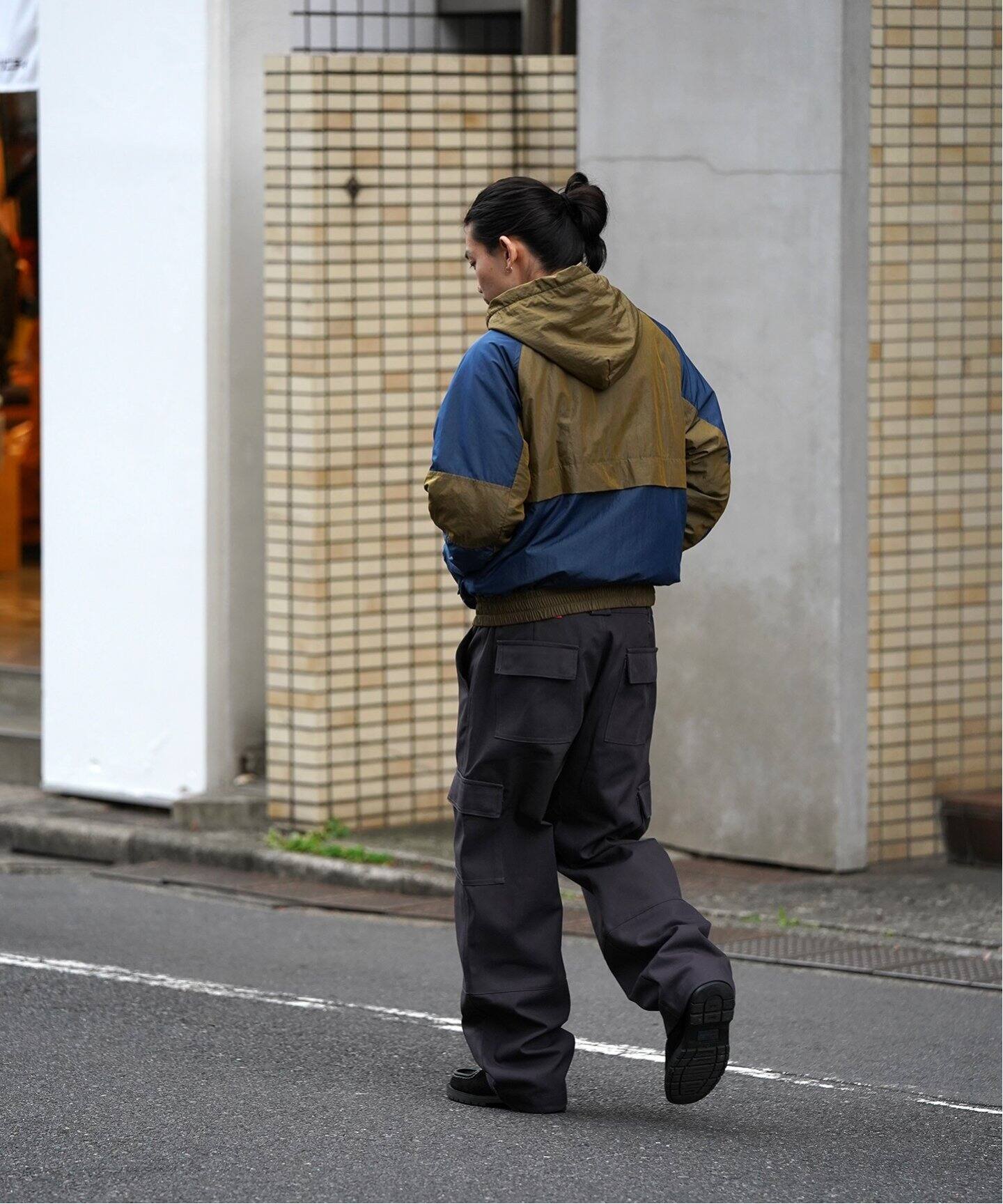 GR10K / ジーアールテンケー】KLOPMAN SHANK STRUCTURED PANTS（カーゴ 