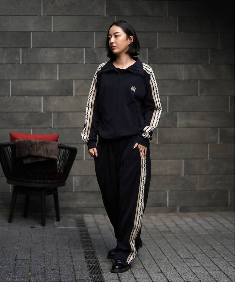 Sasquatchfabrix.】別注 LACE TAPE TRACK PANTS（ジャージ／トラック 