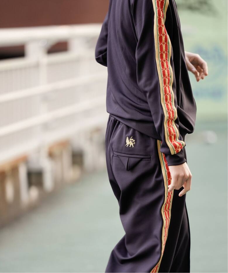 Sasquatchfabrix.】別注 LACE TAPE TRACK PANTS（ジャージ／トラック  
