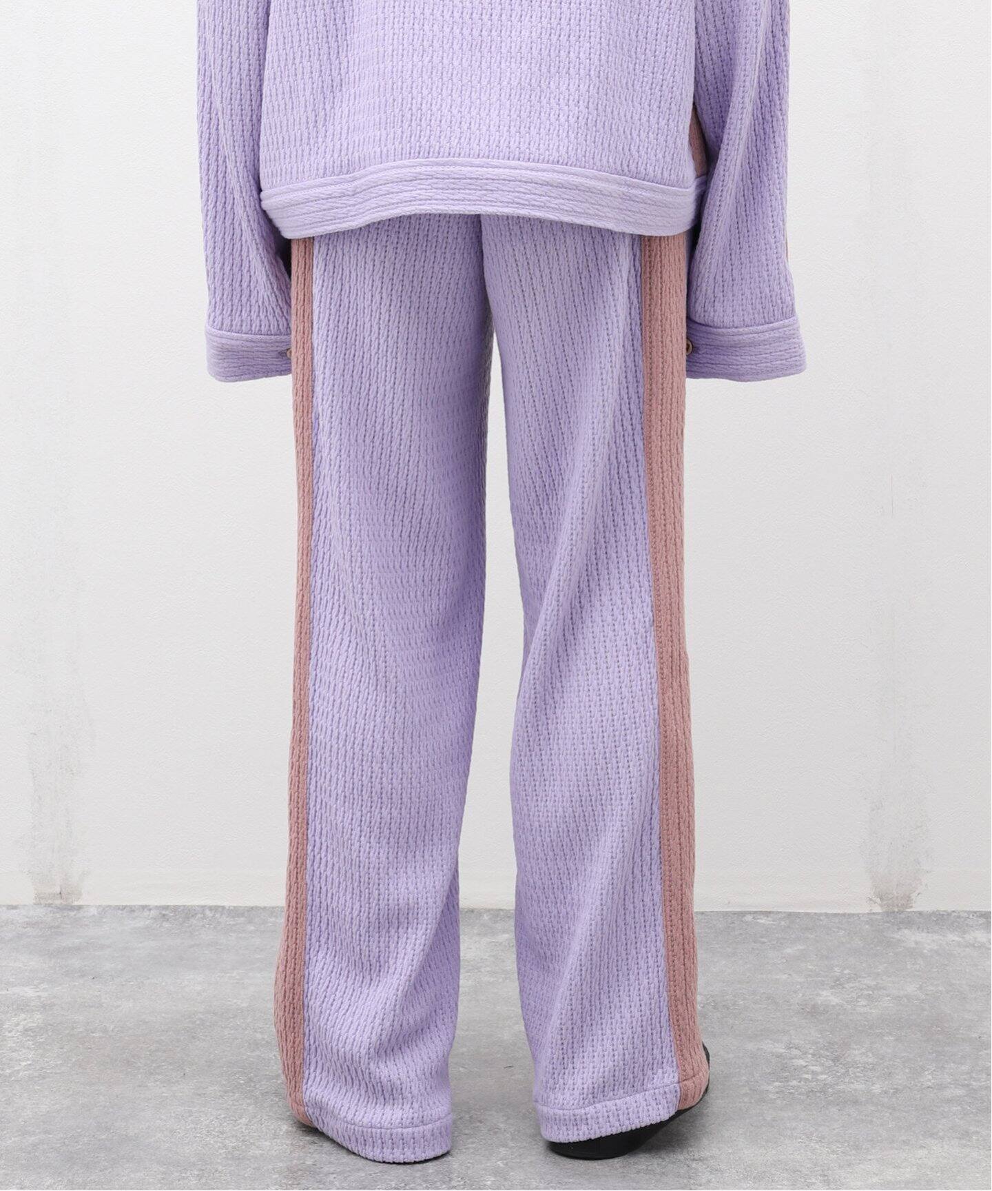 Plateau Studio x tokyovitamin】KNIT TRACK PANTS（ジャージ  