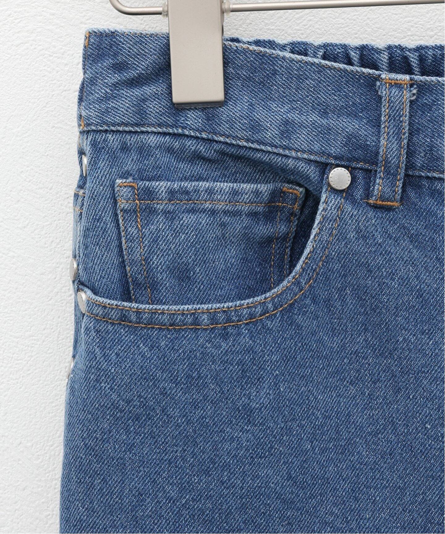AFB / エーエフビー】STUDDED BAGGY PANTS（デニムパンツ・ジーンズ 