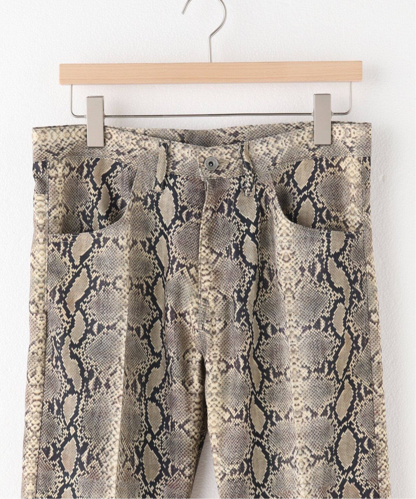 DAIRIKU / ダイリク】Python Flare Pressed Pants（スラックス 