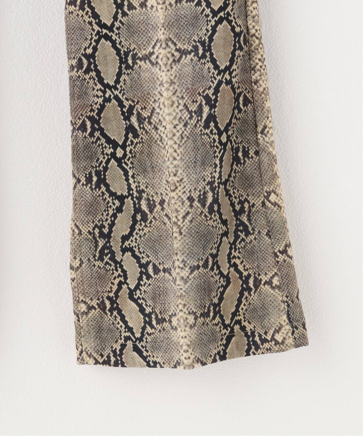 DAIRIKU / ダイリク】Python Flare Pressed Pants（スラックス 